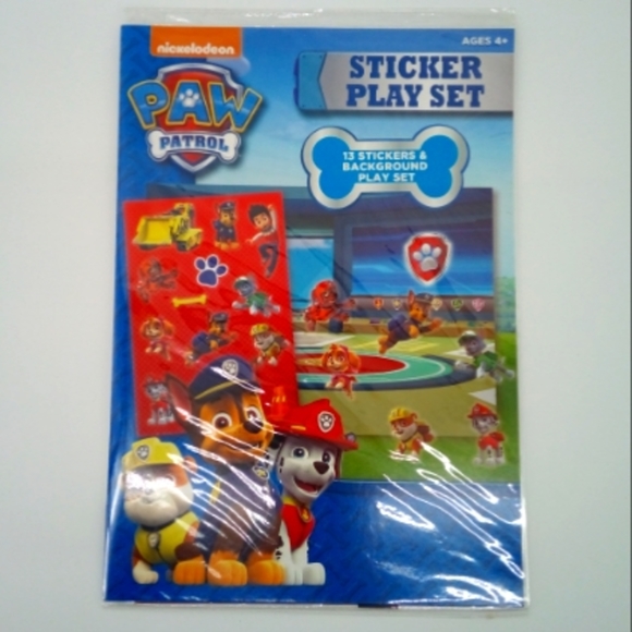 NWT Paw Patrol Sticker Set 2016 Homeschool Art & Craft New Nick Jr - Picture 1 of 4